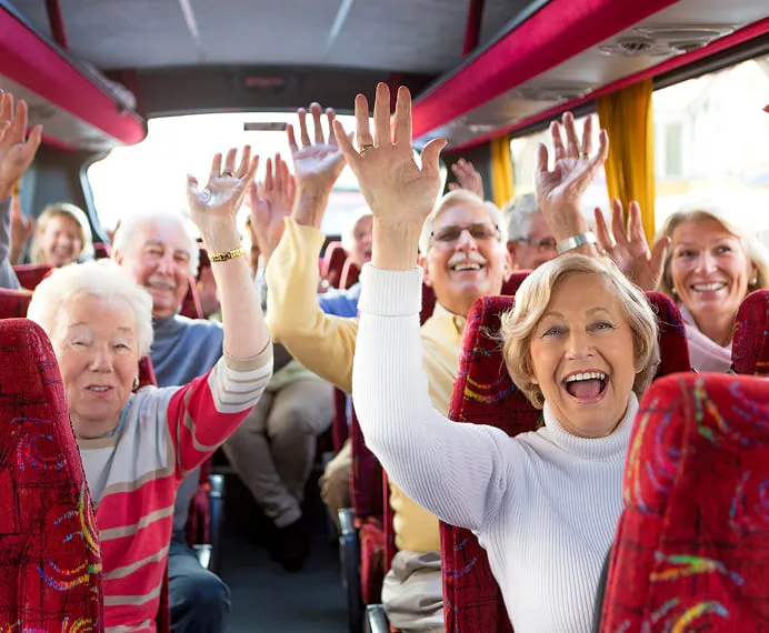 Bus senior road trip