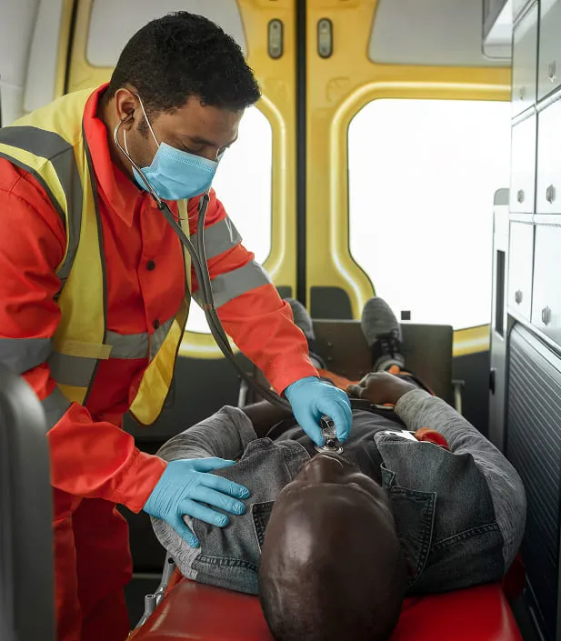 emergency medical truck